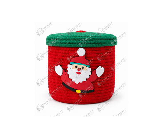 Cotton Bag - Red Santa